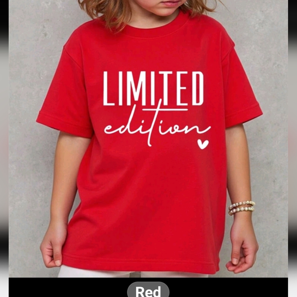 NWT Limited Edition Kids Red T-Shirt